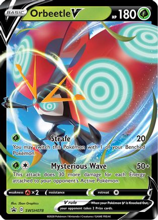 [PKM] Orbeetle V (SWSH078) [Sword & Shield: Black Star Promos]