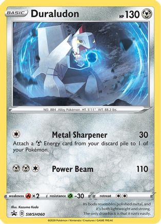 [PKM-R] Duraludon (SWSH060) [Sword & Shield: Black Star Promos]