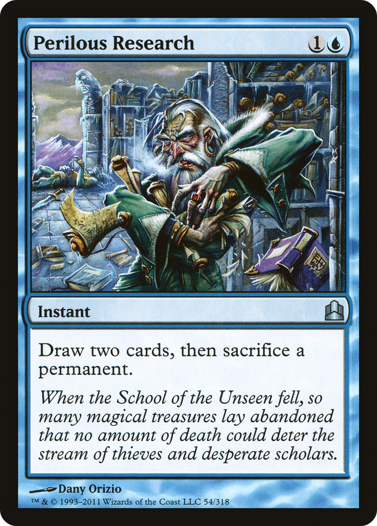 {C} Perilous Research [Commander 2011][CMD 054]