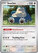 [PKM-C] Snorlax (143/165) [Scarlet & Violet: 151]
