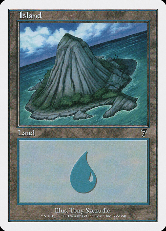 {B}[7ED 335] Island (335) [Seventh Edition]