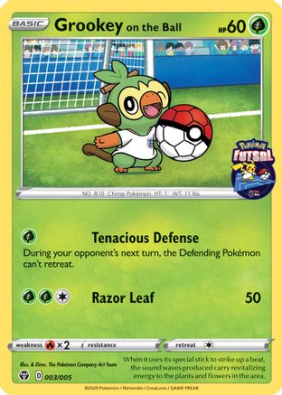 [PKM] Grookey on the Ball (003/005) [Miscellaneous Cards & Products]