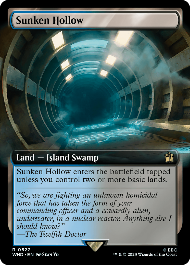 {R} Sunken Hollow (Extended Art) [Doctor Who][WHO 522]