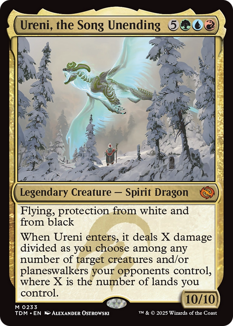 {@R} Ureni, the Song Unending [Tarkir: Dragonstorm][TDM 233]