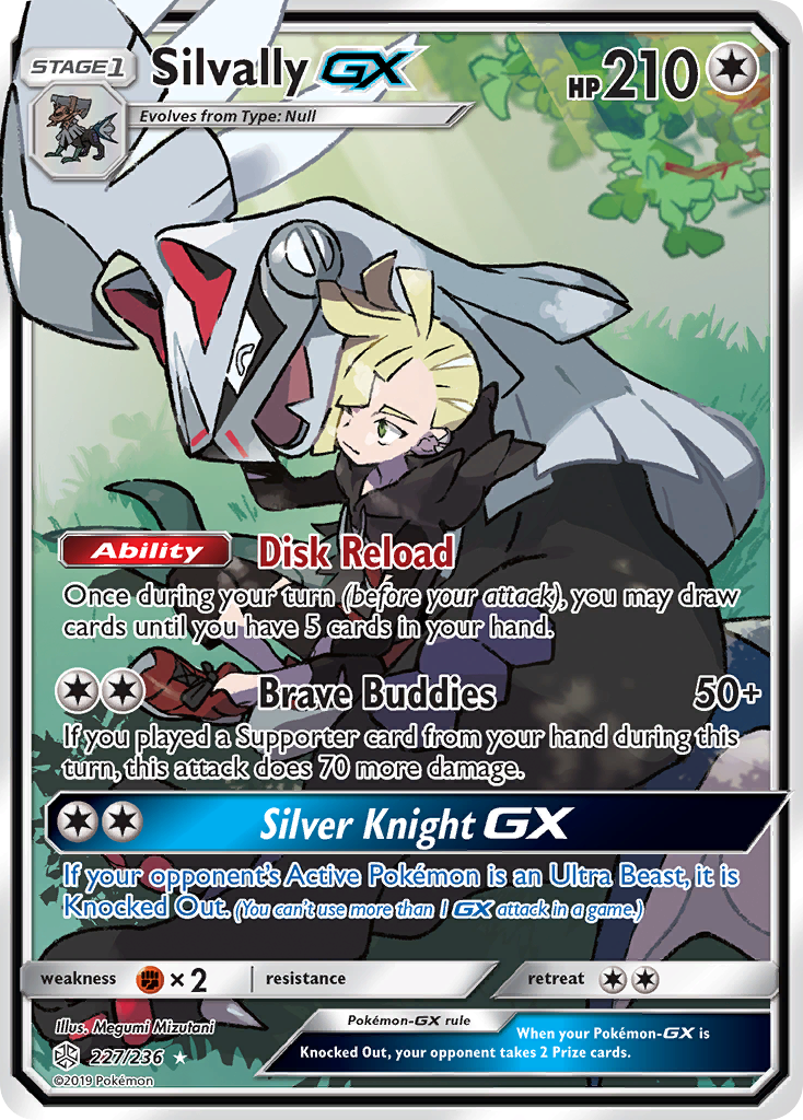 [PKM] Silvally GX (227/236) [Sun & Moon: Cosmic Eclipse]