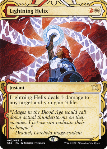 {R} Lightning Helix [Strixhaven: School of Mages Mystical Archive][STA 062]