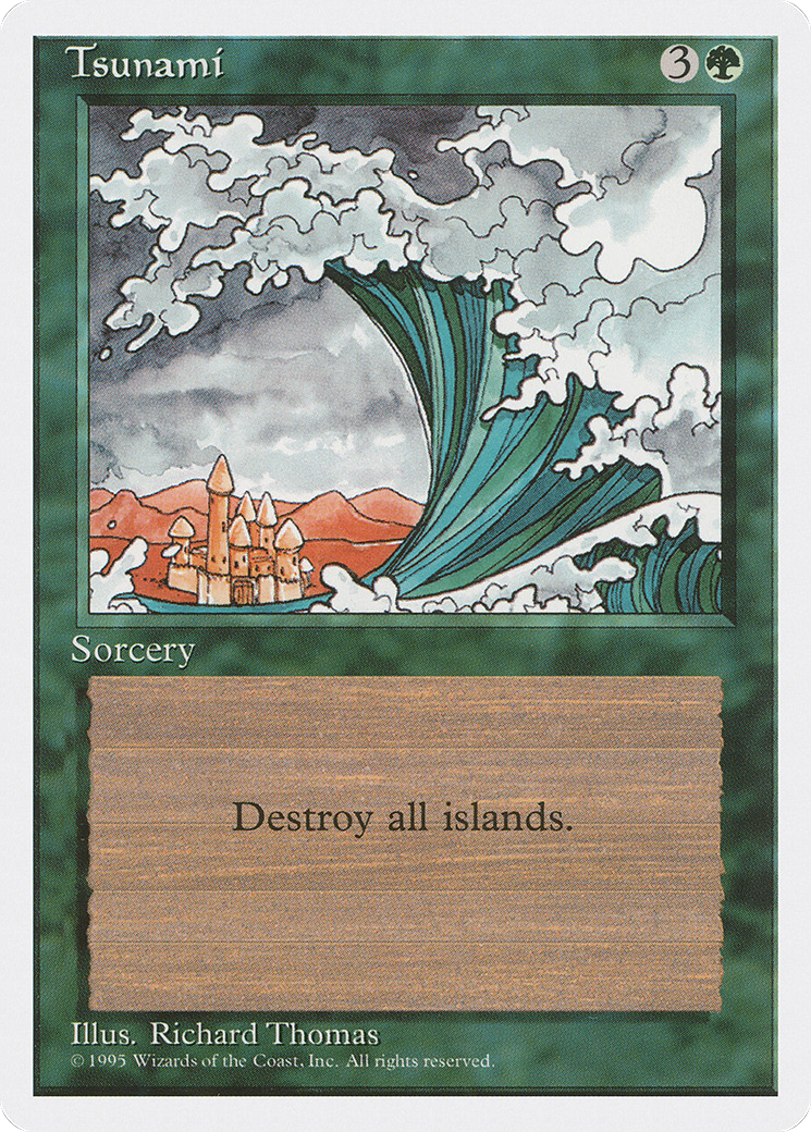 {C} Tsunami [Fourth Edition][4ED 278] - Misty Mountain Games