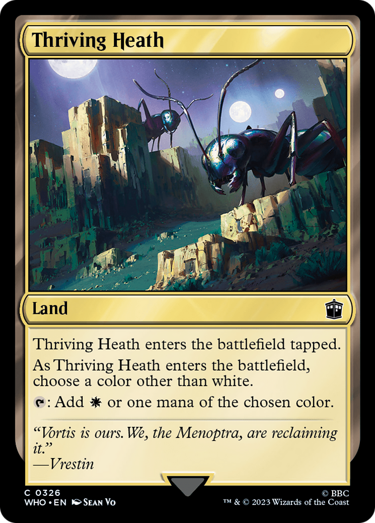 {C} Thriving Heath [Doctor Who][WHO 326]