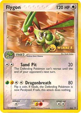 [PKM-R] Flygon (025) (Winner) [Nintendo: Black Star Promos]