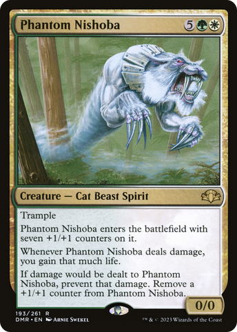 {R} Phantom Nishoba [Dominaria Remastered][DMR 193]