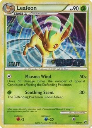 [PKM] Leafeon (17/90) (Prerelease Promo) [Nintendo: Black Star Promos]
