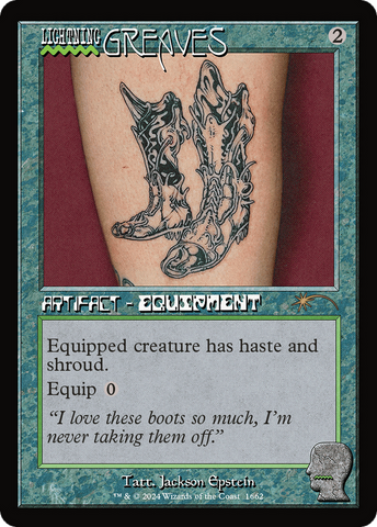 {R} Lightning Greaves (1662) [Secret Lair Drop Series][SLD 1662]