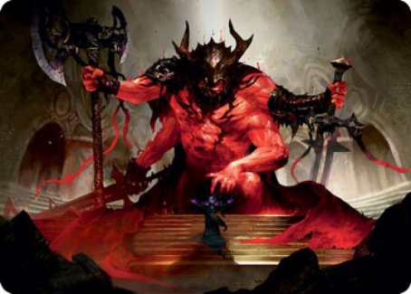 {A} Awaken the Blood Avatar Art Card [Strixhaven: School of Mages Art Series][ASTX 020]