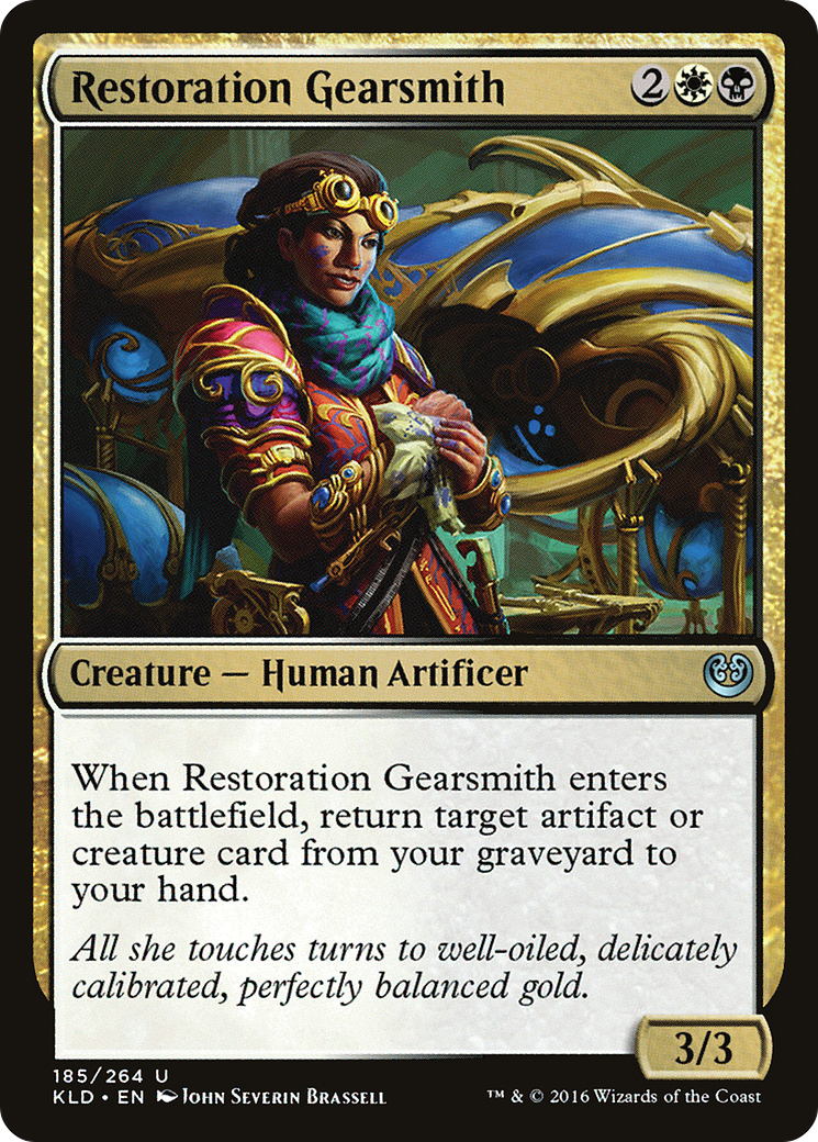 {C} Restoration Gearsmith [Kaladesh][KLD 185] - Misty Mountain Games