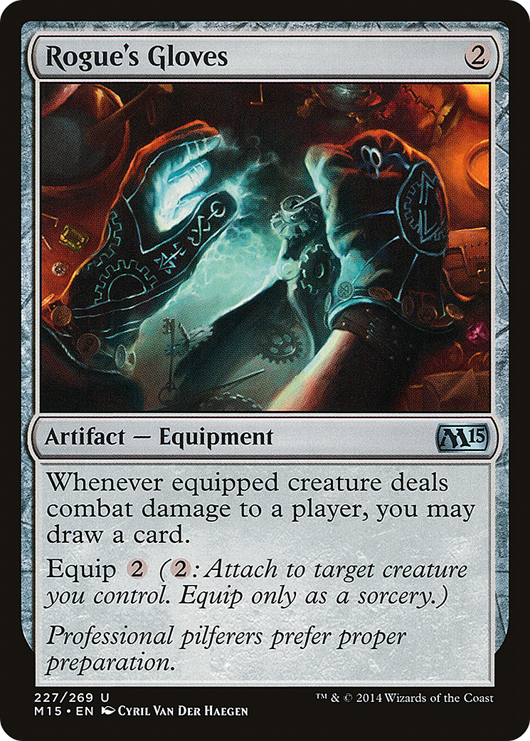 {C} Rogue's Gloves [Magic 2015][M15 227]