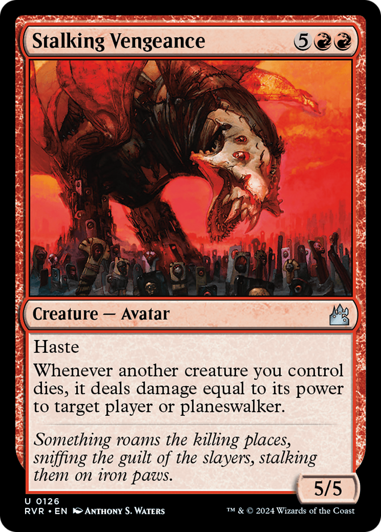 {R} Stalking Vengeance [Ravnica Remastered][RVR 126]