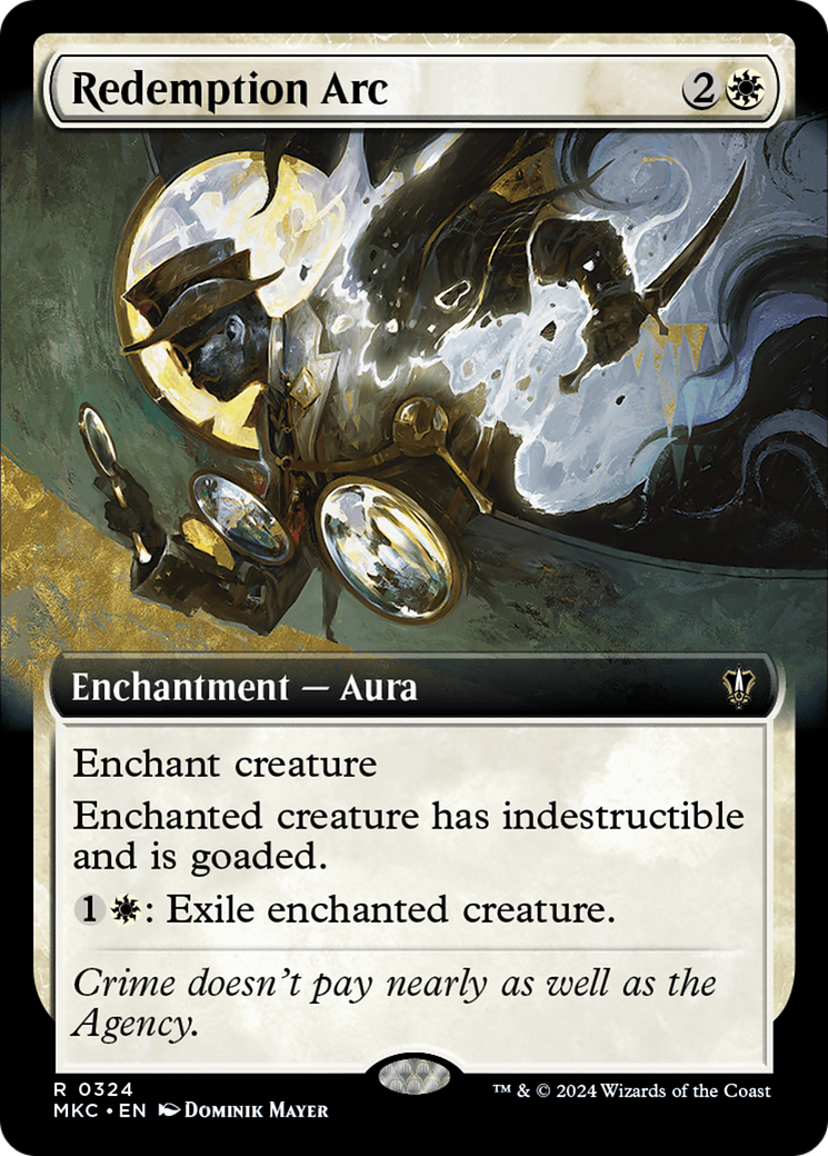 {R} Redemption Arc (Extended Art) [Murders at Karlov Manor Commander][MKC 324]