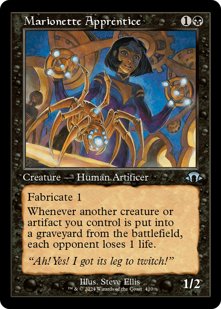 {C} Marionette Apprentice (Retro) [Modern Horizons 3][MH3 410]