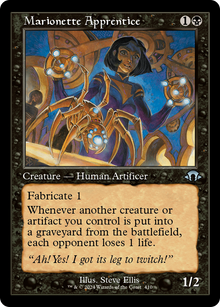 {C} Marionette Apprentice (Retro) [Modern Horizons 3][MH3 410]