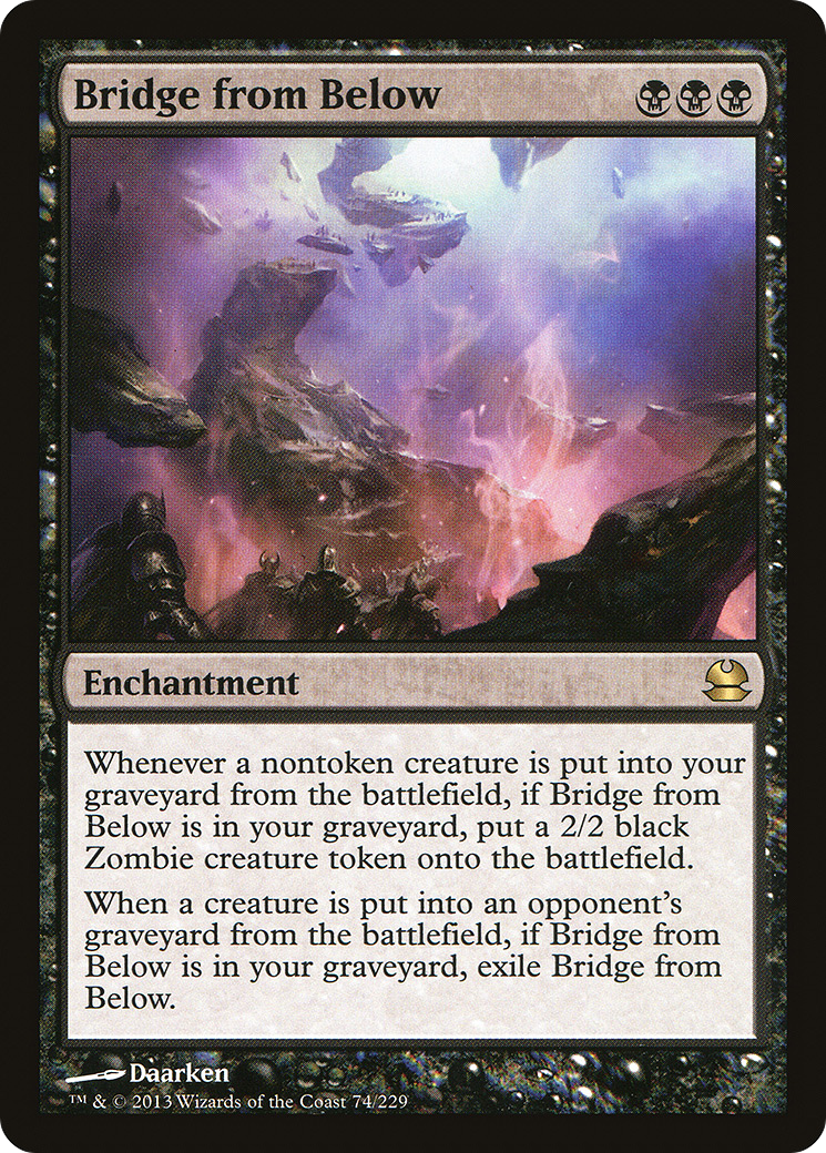 {R} Bridge from Below [Modern Masters][MMA 074] - Misty Mountain Games