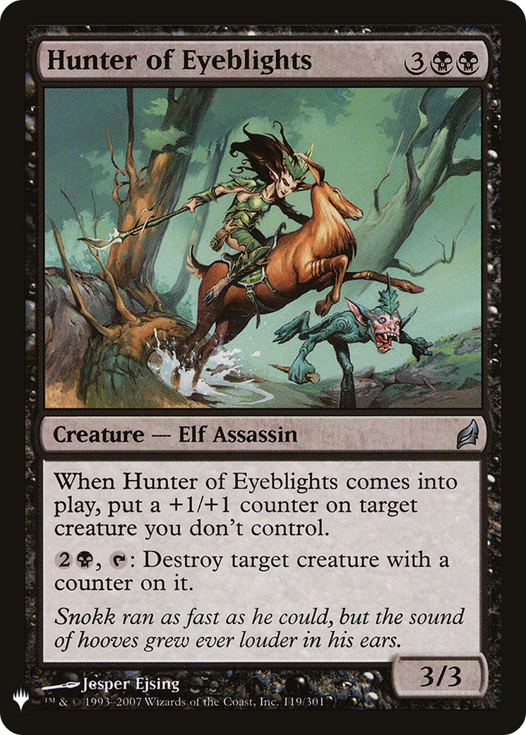 {C} Hunter of Eyeblights [Mystery Booster][LS LRW 119]