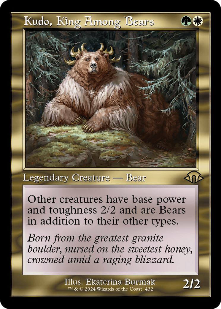 {R} Kudo, King Among Bears (Retro) [Modern Horizons 3][MH3 432]
