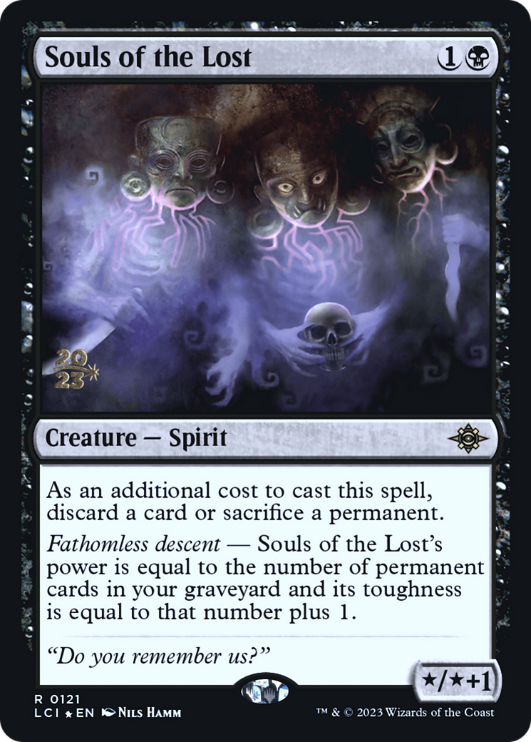 {@R} Souls of the Lost [The Lost Caverns of Ixalan Prerelease Cards][PR LCI 121]