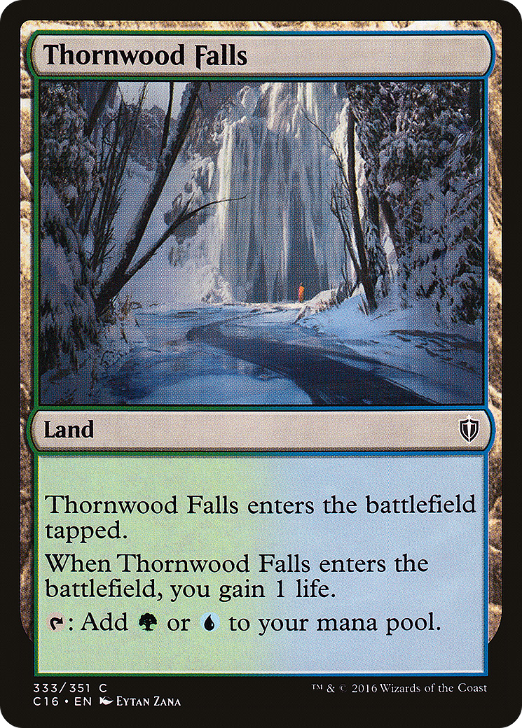 {C} Thornwood Falls [Commander 2016][C16 333] - Misty Mountain Games