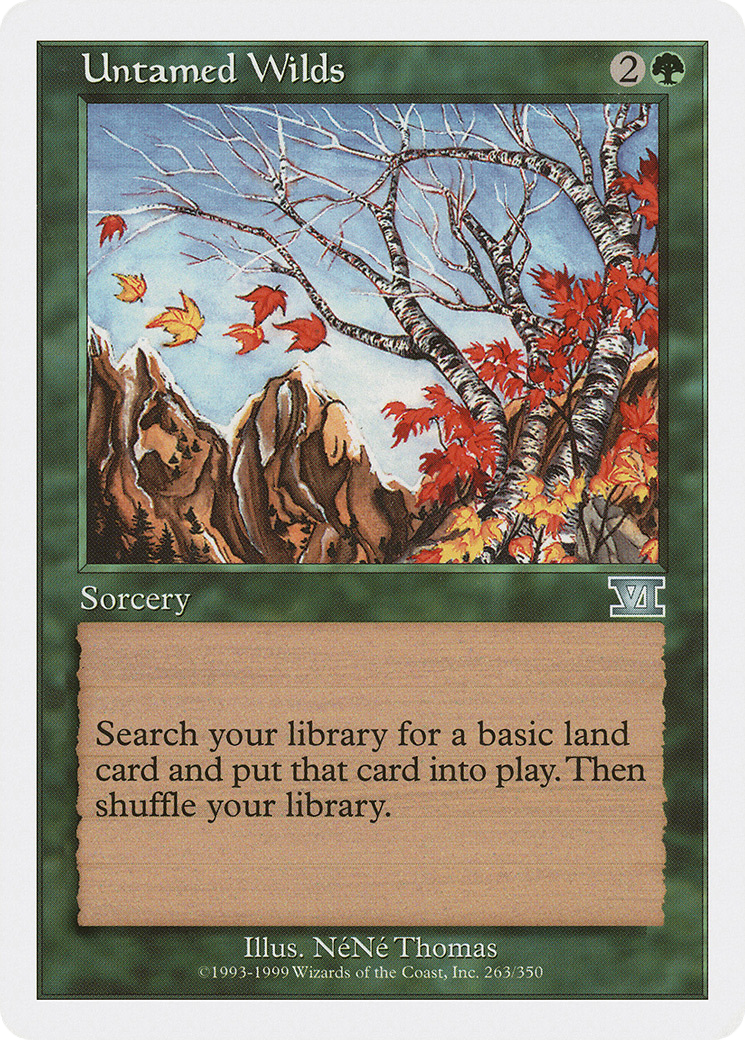 {C} Untamed Wilds [Classic Sixth Edition][6ED 263]