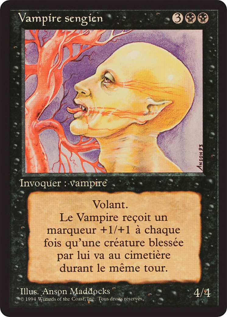 {F} Sengir Vampire [Foreign Black Border][FBB 3ED 129]