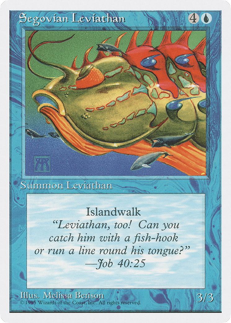 {C} Segovian Leviathan [Fourth Edition][4ED 099]