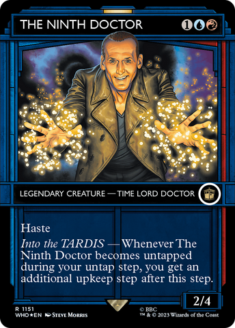 {R} The Ninth Doctor (Showcase) (Surge Foil) [Doctor Who][WHO 1151]