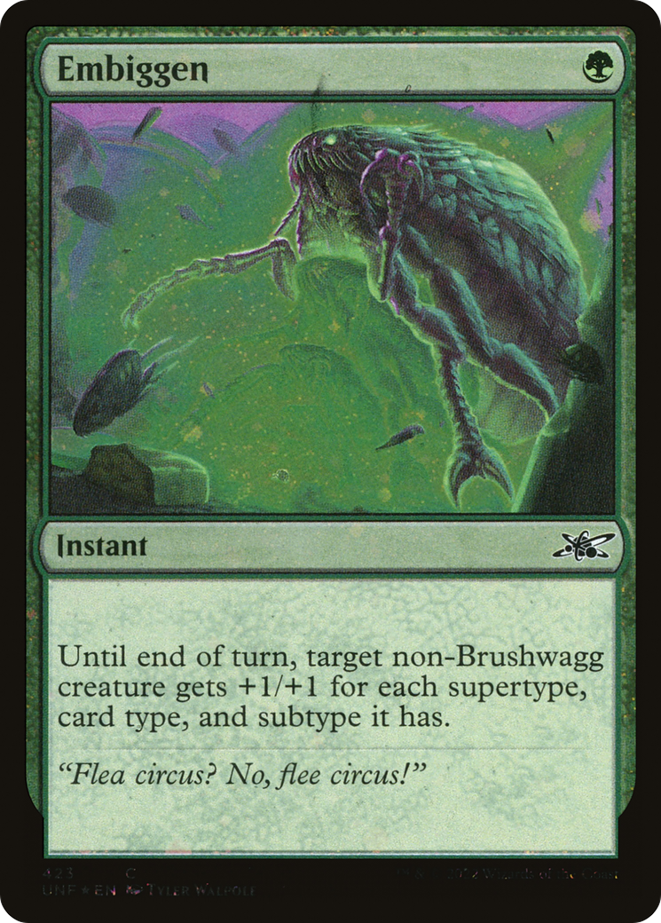 {C} Embiggen (Galaxy Foil) [Unfinity][UNF 423]