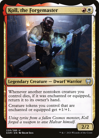 {C} Koll, the Forgemaster [Kaldheim][KHM 220]