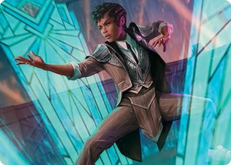 {A} Dapper Shieldmate Art Card [Streets of New Capenna Art Series][ASNC 002]