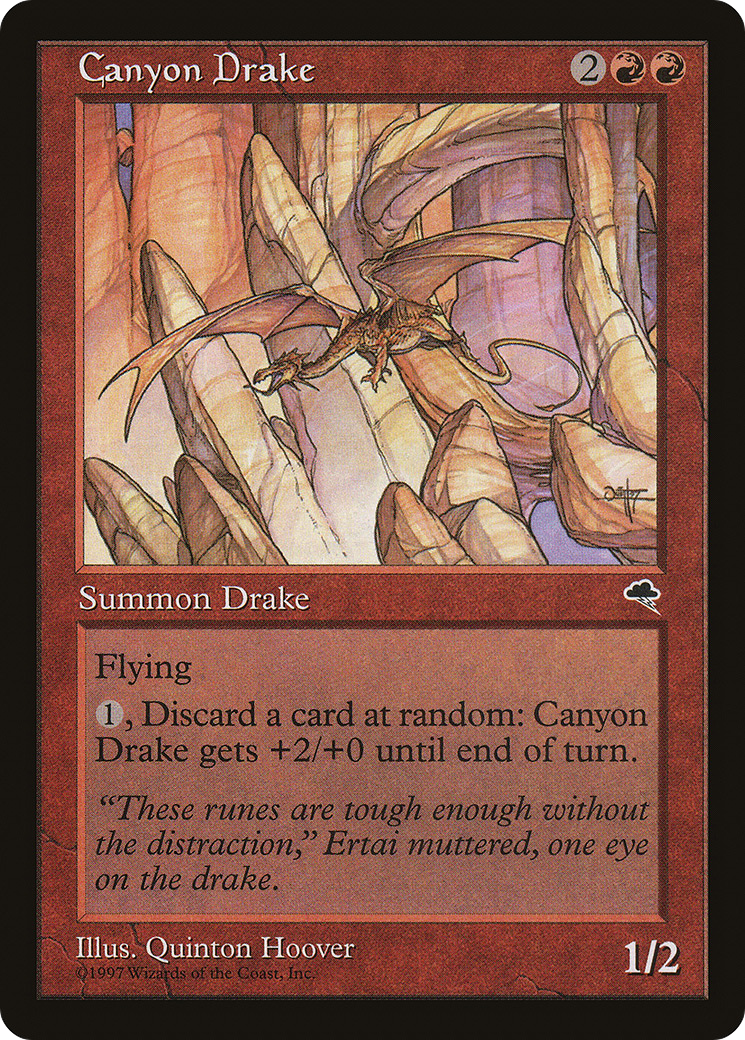 {R} Canyon Drake [Tempest][TMP 166] - Misty Mountain Games