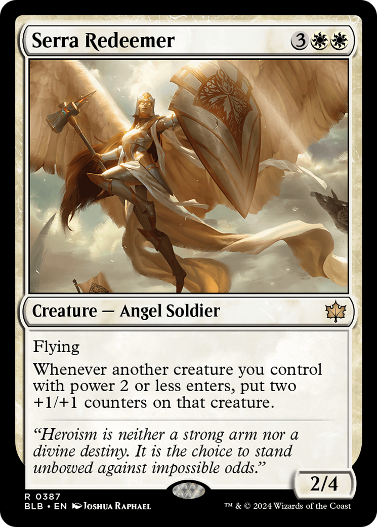 {@R} Serra Redeemer [Bloomburrow][BLB 387]