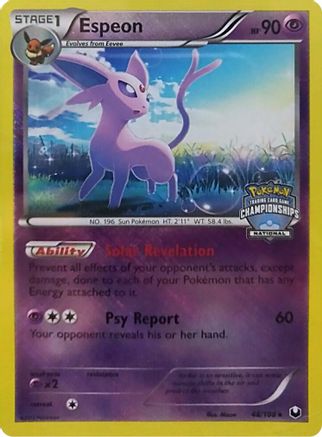 [PKM] Espeon (48/108) (National Championship Promo) [Black & White: Dark Explorers]