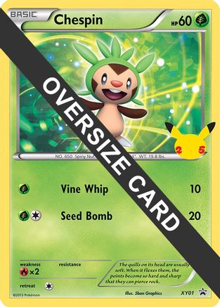 [PKM-R] Chespin (XY01) [First Partner Pack]