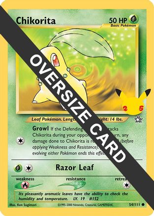 [PKM] Chikorita (54/111) [First Partner Pack]