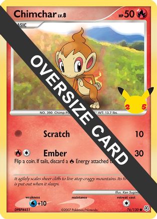 [PKM] Chimchar (76/130) [First Partner Pack]