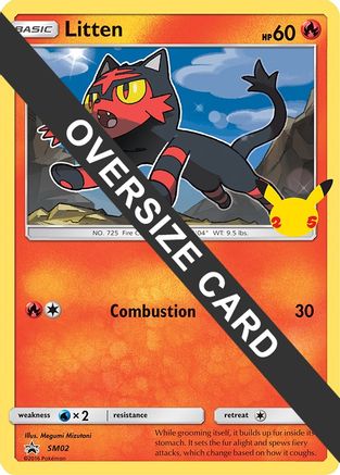 [PKM-R] Litten (SM02) [First Partner Pack]