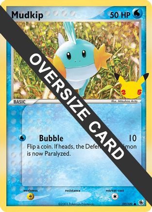 [PKM] Mudkip (59/109) [First Partner Pack]