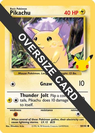 [PKM] Pikachu (58/102) [First Partner Pack]