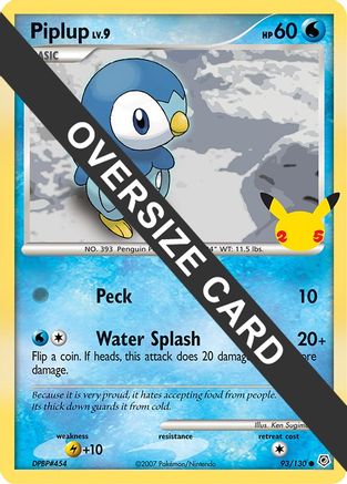 [PKM] Piplup (93/130) [First Partner Pack]