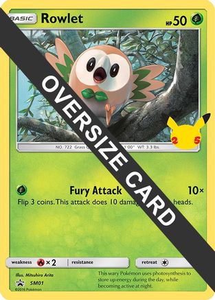[PKM] Rowlet (SM01) [First Partner Pack]