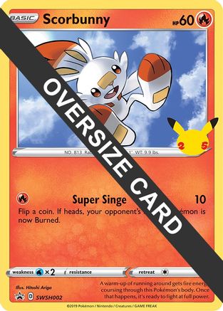 [PKM-R] Scorbunny (SWSH002) [First Partner Pack]