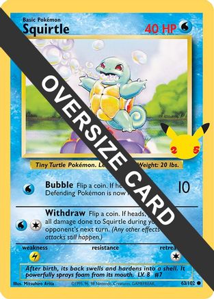 [PKM-R] Squirtle (63/102) [First Partner Pack]