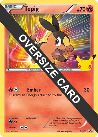 [PKM] Tepig (BW02) [First Partner Pack]
