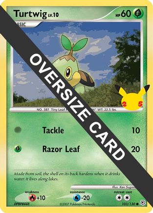 [PKM-R] Turtwig (103/130) [First Partner Pack]